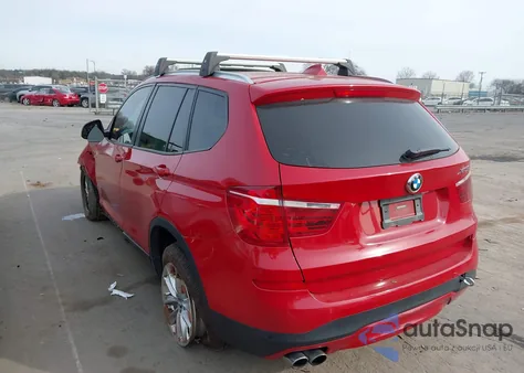 2017 BMW X3 Sdrive28I from USA, damaged, VIN 5UXWZ7C38H0V90120